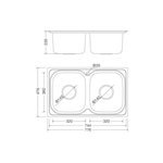 Chậu rửa chén Malloca MS 1001 NEW